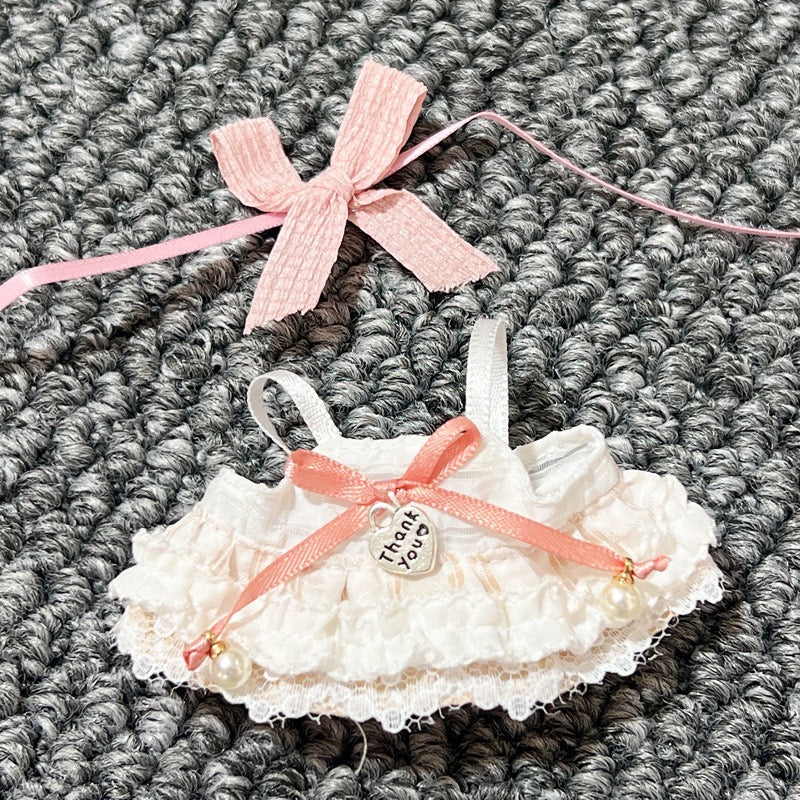 Labubu Fluffy Bunny Apron Set for Labubu