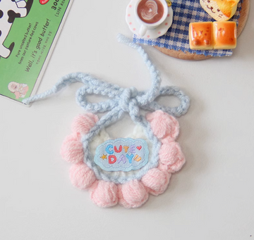 Crochet Bib & Collar Accessories for Labubu