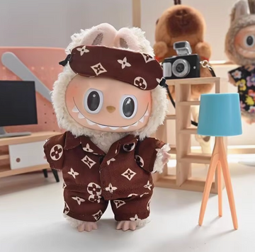 Labubu Monogram Pajama Outfit Set